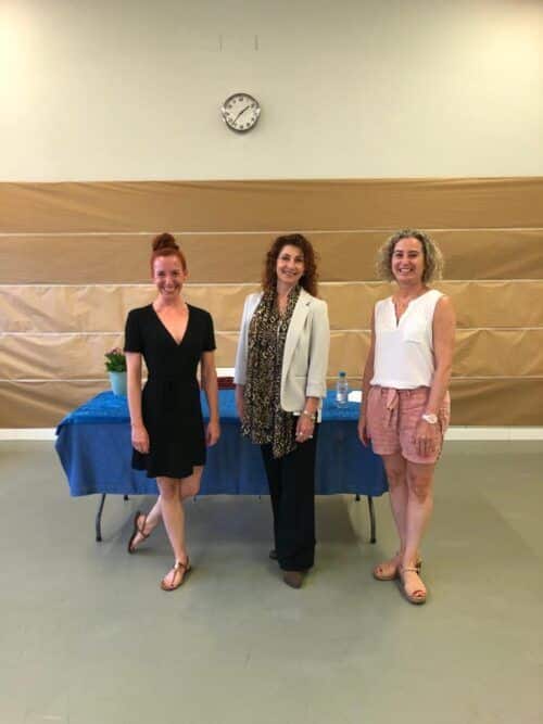 Exàmens RAD Grades, Raquel Mill, Caroline Busuttil i Fina Comas examens de Royal Academy of Dance