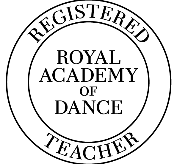 logo de la Royal Academy of Dance de Londres - Professor Registrat