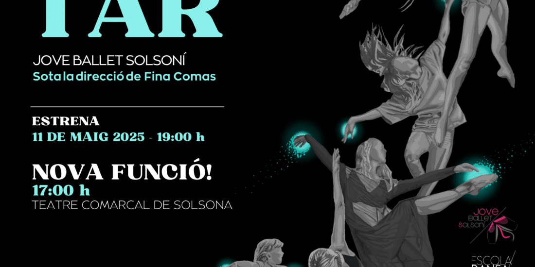Pòster de l'espectacle del #joveballetsolsoní #nektar